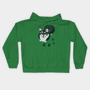 Corgi Kids Hoodie